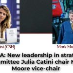 CEMA: New leadership in strategic committee Julia Catini chair Mark Moore vice-chair