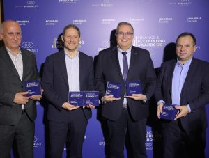 Εξαπλή διάκριση για ΜΠΑΡΜΠΑ ΣΤΑΘΗΣ στα Finance and Accounting Awards 2025