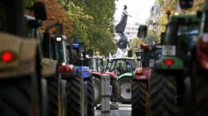 Τσέχοι αγρότες κατά Ουκρανίας και συμφωνίας Mercosur