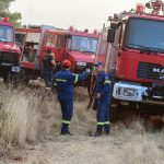 Πυρκαγιά σε χαμηλή βλάστηση στον Ασπρόπυργο