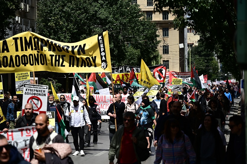 Χιλιάδες εργαζόμενοι έδωσαν το παρόν στις απεργιακές συγκεντρώσεις της Εργατικής Πρωτομαγιάς
