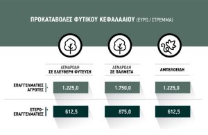 Μέχρι 3 Ιουνίου δηλώσεις για το φυτικό κεφάλαιο Daniel εν αναμονή της τελικής ΚΥΑ