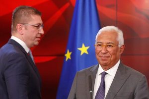 Ο Αντόνιο Κόστα καλεί τη Βόρεια Μακεδονία να τροποποιήσει το Σύνταγμά της όπως έχει συμφωνήσει