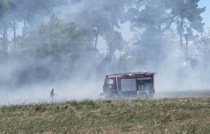 Ενισχύθηκαν οι πυροσβεστικές δυνάμεις στη φωτιά στη Ριτσώνα