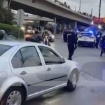 Έπεσε νταλίκα από τη γέφυρα στην Πέτρου Ράλλη στη λεωφόρο Θηβών