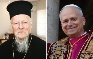 Συνάντηση Οικουμενικού Πατριάρχη Βαρθολομαίου και πάπα Λέοντα στο Βατικανό