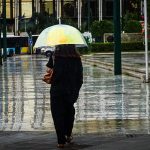 Ισχνή μεταβολή της θερμοκρασίας με κατά τόπους βροχές