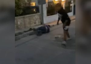 Βίντεο ντοκουμέντο της άγριας επίθεσης ανηλίκου στον 50χρονο στα Γλυκά Νερά