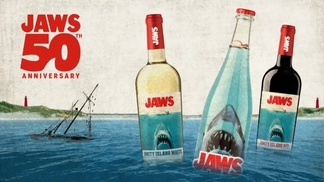 Επετειακή τριπλέτα κρασιών για τα 50 χρόνια της ταινίας Jaws