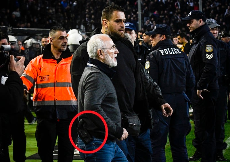 Αθώος ο Ιβάν Σαββίδης για χρήση πλαστού εγγράφου για την ανανέωση της άδειας οπλοφορίας του