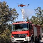Οριοθετήθηκε η φωτιά στον Άγιο Γεώργιο Τροιζηνίας