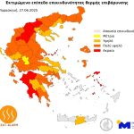 Στο «κόκκινο» ο υδράργυρος – Προειδοποιεί το meteo: Πολύ υψηλή έως ακραία η θερμική επιβάρυνση στο μεγαλύτερο μέρος της χώρας