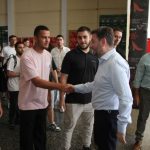 Ο Ανδρουλάκης συναντήθηκε με φοιτητές του Πανεπιστημίου Πελοποννήσου