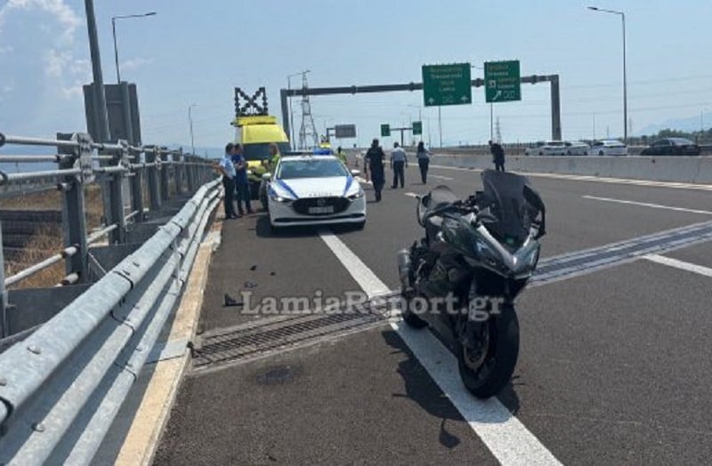 Τραγικό τροχαίο στον αυτοκινητόδρομο Ε65: Ένας νεκρός από σύγκρουση δύο μοτοσικλετών