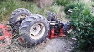 Ανάγκη άμεσης λήψης μέτρων για την πρόληψη θανατηφόρων δυστυχημάτων από ανατροπές γεωργικών ελκυστήρων – τρακτέρ