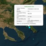 Ισχυρός σεισμός στις Καρυές του Αγίου Όρους