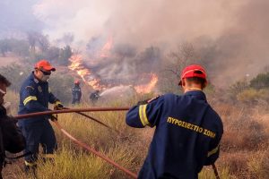 Φωτιά στο Γεράκι Αμαλιάδας – Μήνυμα του 112