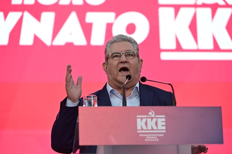 Κουτσούμπας: Ο ελληνικός λαός δεν έχει ανάγκη από τις βάσεις του θανάτου, την πολεμική εμπλοκή, την πολεμική οικονομία