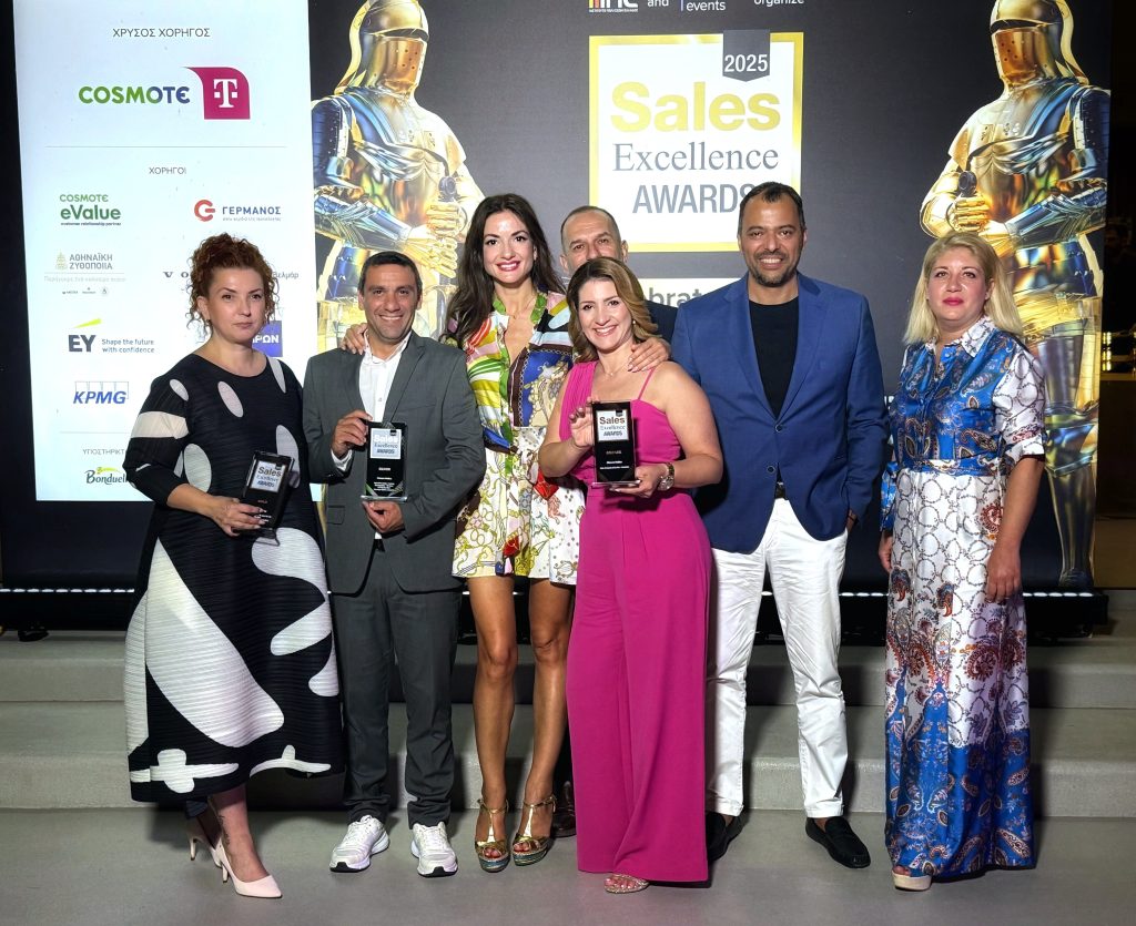 Τριπλή διάκριση στα Sales Excellence Awards για Kinsen Hellas-Saracakis Leasing