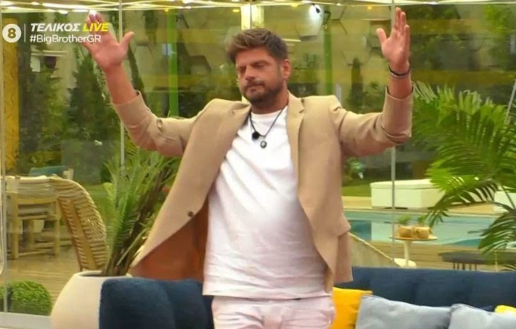 Big Brother: Ο Χρήστος Ντεντόπουλος είναι ο μεγάλος νικητής που κέρδισε τις 100.000 ευρώ