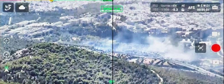 Φωτιά στην Πολυτεχνειούπολη Ζωγράφου: Πώς οριοθετήθηκε σε λιγότερο από 20 λεπτά, χάρη στα drones και την άμεση επέμβαση της Πυροσβεστικής