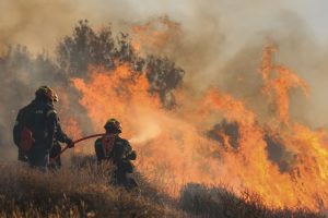 Μεγάλη πυρκαγιά στην Ιεράπετρα: Σε κατάσταση έκτακτης ανάγκης τρεις περιοχές – 230 πυροσβέστες στη μάχη με τις αναζωπυρώσεις