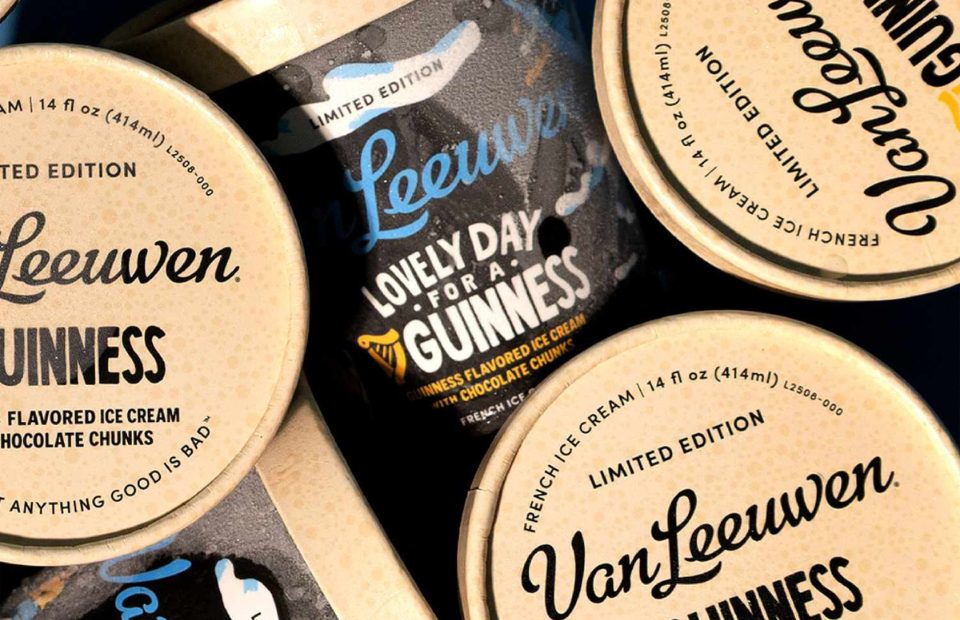 Περιορισμένης έκδοσης παγωτό λανσάρουν Guinness και Van Leeuwen - Beer & Brunch
