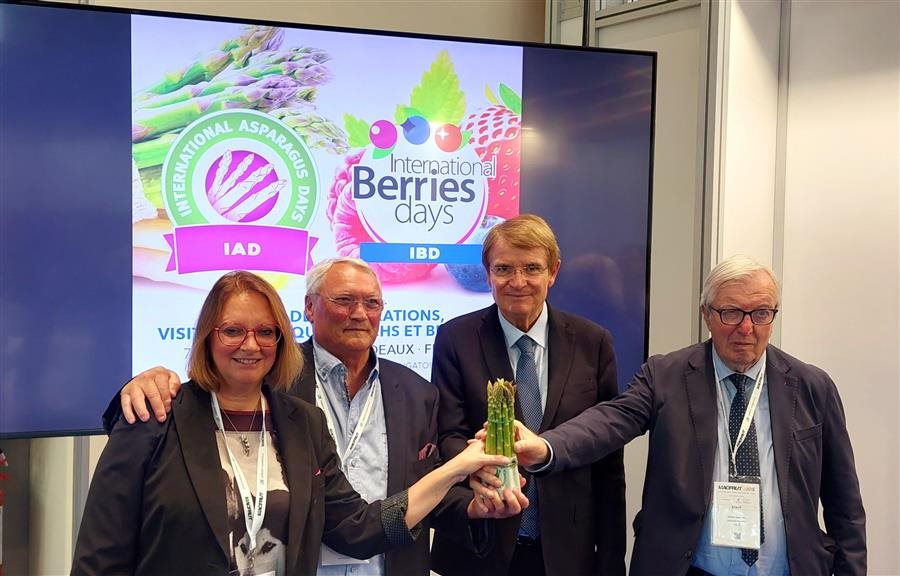 Η Macfrut γιορτάζει τις Παγκόσμιες Ημέρες Σπαραγγιών και Μούρων στο Μπορντό 7-10 Οκτωβρίου