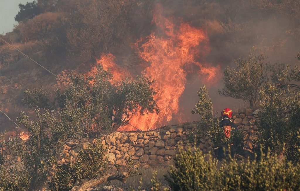Φωτιά στη Μεσσηνία – Ήχησε το 112