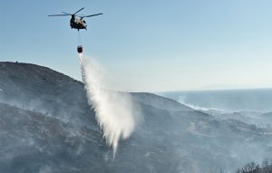 Φωτιά στην περιοχή Κίτσι Κορωπίου – Κυκλοφοριακές ρυθμίσεις