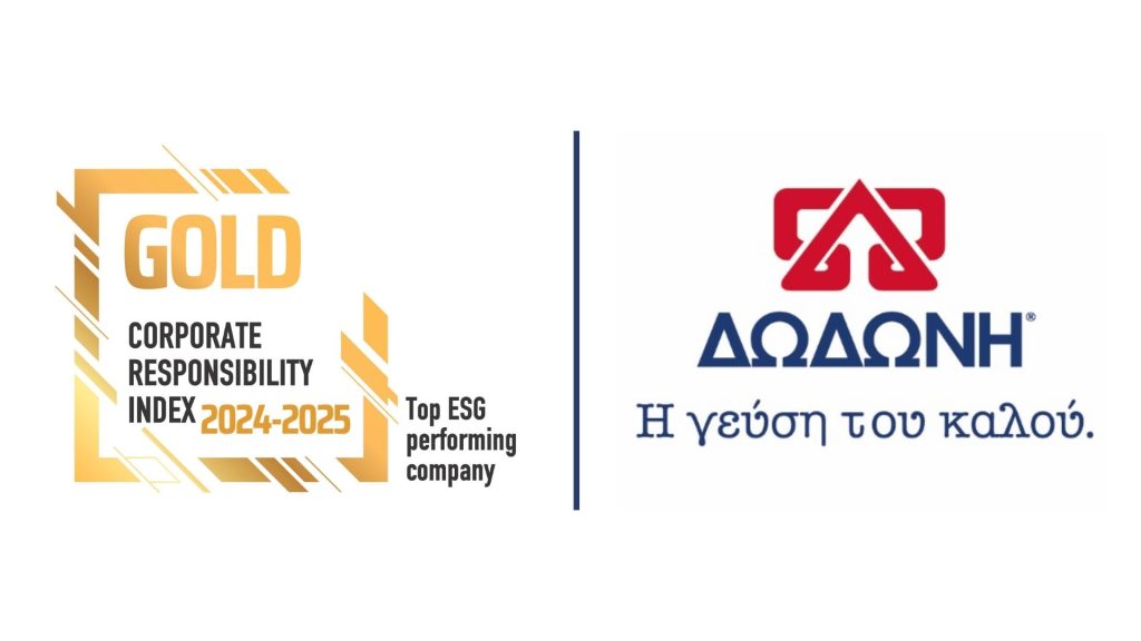 «Χρυσή» διάκριση στη ΔΩΔΩΝΗ στα CR Index Awards