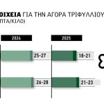 Στα 20 με 23 λεπτά βγαίνει το τέταρτο χέρι στο τριφύλλι, ατονεί η ζήτηση από Κρήτη