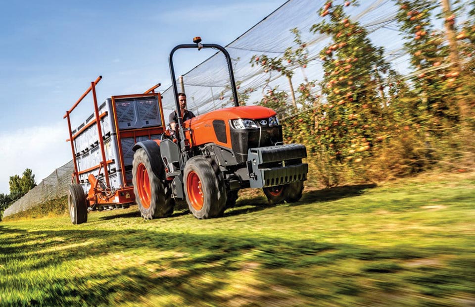 Νέα στενά τρακτέρ Kubota µε ισχύ από 74 έως 115 ίππους - Profi