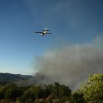 Φωτιά στην περιοχή Ριόλος Αχαΐας