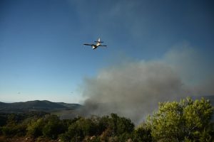 Φωτιά στην περιοχή Ριόλος Αχαΐας