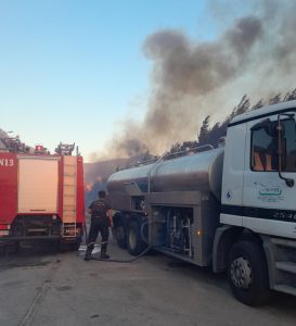 Η ΗΠΕΙΡΟΣ συμμετείχε ενεργά στη μάχη για κατάσβεσης πυργκαγιών