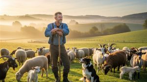 «Παγιδευμένες» ζωοτροφές στα χωράφια των Φαρσάλων λόγω της ευλογιάς των προβάτων