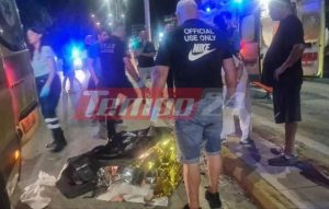 Χειροπέδες σε 46χρονο οδηγό μοτοσικλέτας μετά το θανατηφόρο τροχαίο με θύμα 86χρονη στην Πάτρα