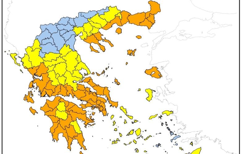 Πώς θα εξελιχθεί ο καιρός και η ένταση των ανέμων τις επόμενες ώρες στα πύρινα μέτωπα