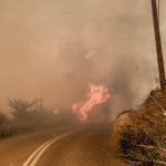 Σε εξέλιξη φωτιά στο Χελιδόνι Ηλείας – Μήνυμα από το 112