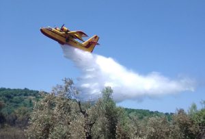 Φωτιά στον Γερολιμένα Μάνης