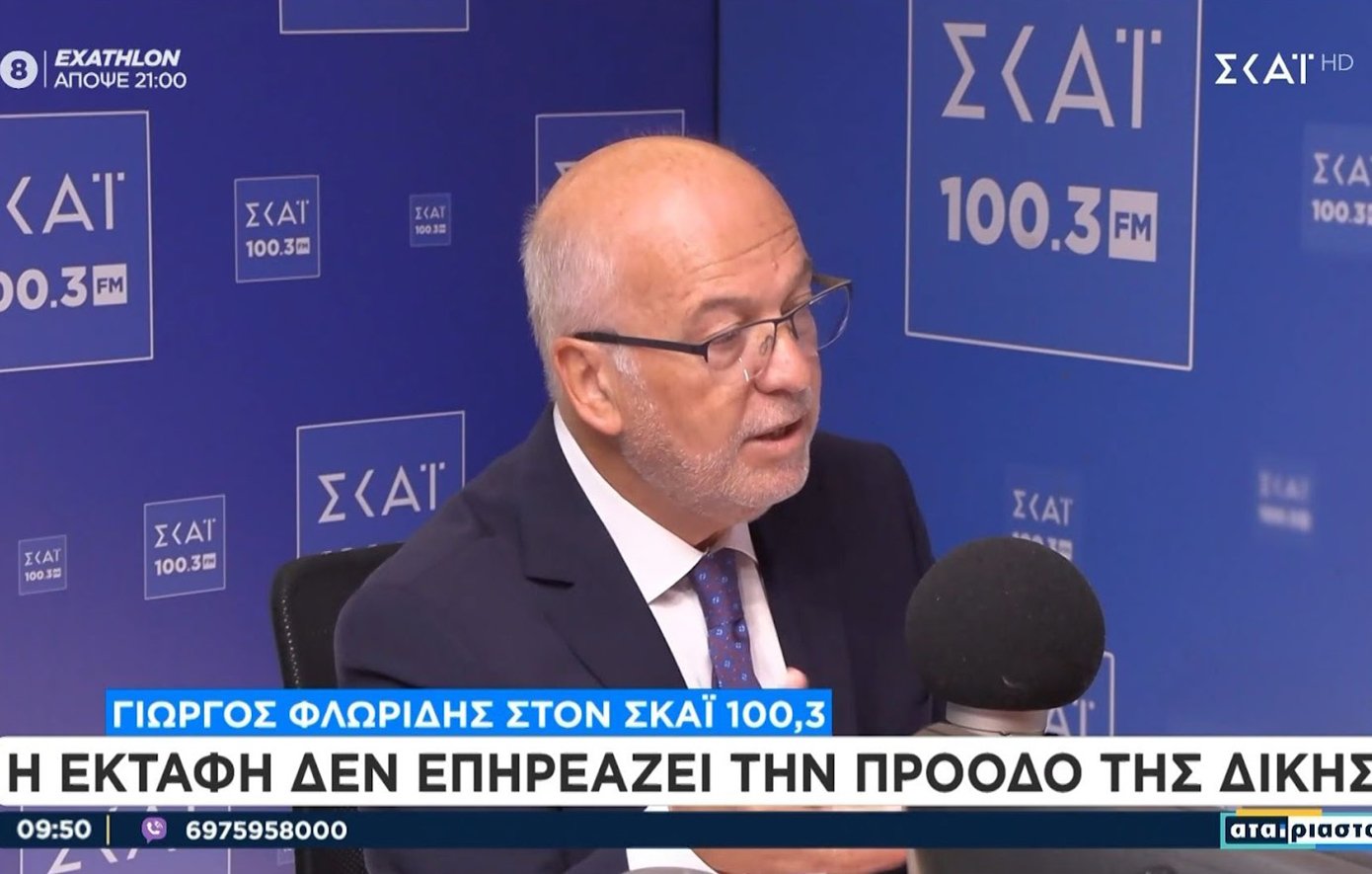 Φλωρίδης για Τέμπη: Δεν έχει γίνει απόρριψη εκταφής που να αφορά ταυτοποίηση νεκρού