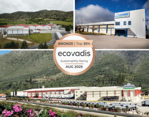 Δεύτερη διαδοχική πιστοποίηση βιωσιμότητας Ecovadis για την ΗΠΕΙΡΟΣ - Τυροκόμος