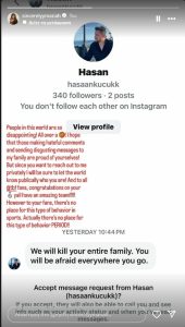 Μαράια Αντετοκούνμπο: Δέχθηκε απειλητικό μήνυμα από Τούρκο!