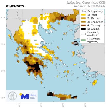 Ξηρασία σε όλη την Ελλάδα: Οι ελαιοπαραγωγικές Κρήτη, Πελοπόννησος και νησιά σε ακραία επίπεδα