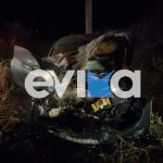 Σοβαρό τροχαίο στην Εύβοια: Έπεσε σε χωράφι αυτοκίνητο και έπιασε φωτιά