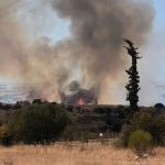 Φωτιά σε χαμηλή βλάστηση στο Πλαγιάρι του δήμου Θέρμης