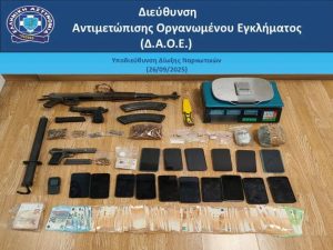 Εξαρθρώθηκε μαφία ναρκωτικών σε Αττική και Αρκαδία- Κατασχέθηκε πάνω από ένας τόνος κάνναβης