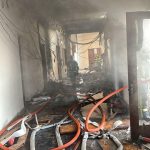 Συναγερμός στο Κίεβο: Φλέγεται κυβερνητικό κτίριο μετά από ρωσική επίθεση