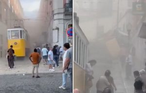 Τραγωδία στην Λισαβόνα: Γλίτωσε από το δυστύχημα άνδρας που φώναξε «όλοι θα πεθάνουμε» βλέποντας το τελεφερίκ να κατευθύνεται πάνω του